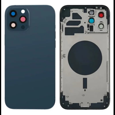 iPhone 12 Pro Max 带后盖的底盘（蓝色）