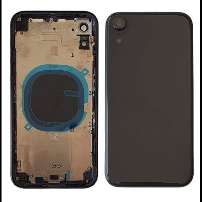适用于 iPhone SE 2020 的带后盖的底盘（黑色）