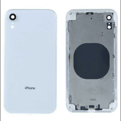 iPhone Xr 白色带后盖底盘