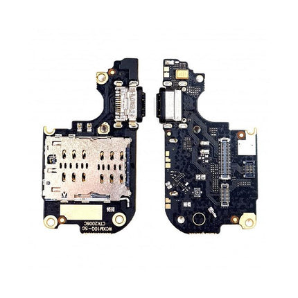 小米 10 Lite 充电板和 SIM 卡读卡器