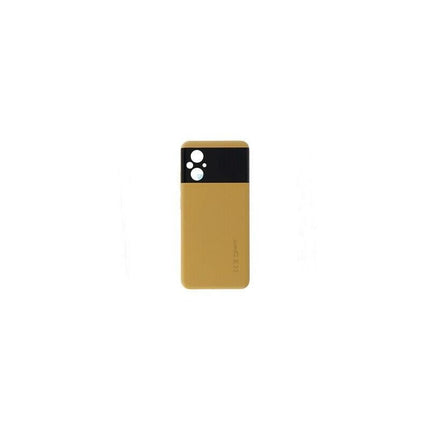 Tapa Trasera Para Xiaomi Poco M5 Amarillo