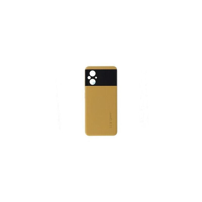 Tapa Trasera Para Xiaomi Poco M5 Amarillo